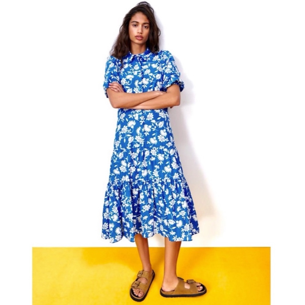 Zara floral dress